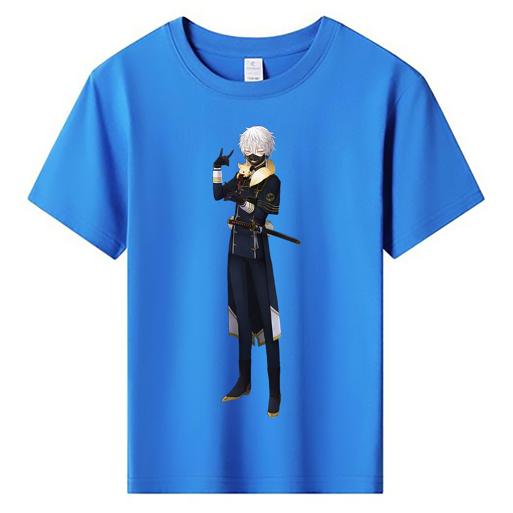 （画像用） 刀剣乱舞 Touken Ranbu 綿100％キッズTシャツ（フロントプリント）